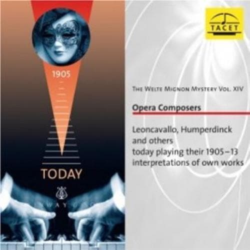 Eugen d’Albert : The Welte Mignon Mystery - Volume XIV CD (2010)