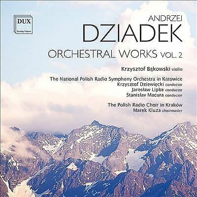 Andrzej Dziadek : Andrzej Dziadek: Orchestral Works - Volume 2 CD (2021)