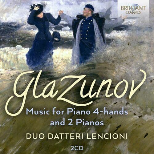 Alexander Glazunov : Glazunov: Music for Piano 4-hands and 2 Pianos CD 2 discs