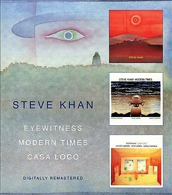 Steve Khan : Eyewitness/Modern Times/Casa Loco CD Remastered Album 2 discs