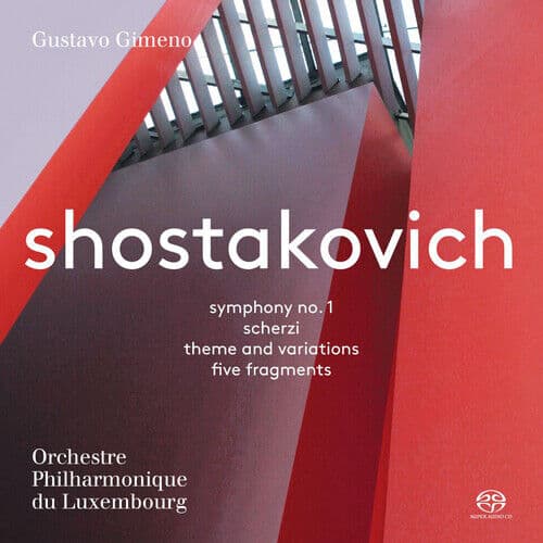 Dmitri Shostakovich : Shostakovich: Symphony No. 1/Scherzi/Theme and