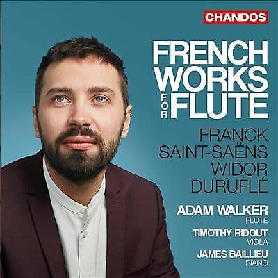 Adam Walker/Ridout/Baillieu : French Works for Flute (Franck, Saint-Sa CD