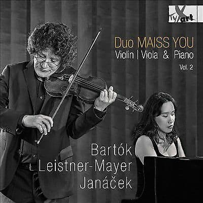Bela Bartok : Duo Maiss You: Violin/Viola & Piano - Volume 2 CD (2020)