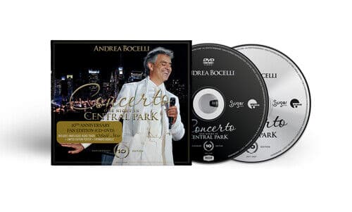 Andrea Bocelli : Andrea Bocelli: Concerto - One Night in Central Park CD 10th