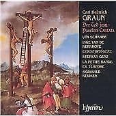 Stephan Genz : C H Graun: Der Tod Jesu - Passion Cantat CD