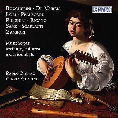 Cinzia Guarino : Music Archlute Harpischord [Paolo Rigano CD