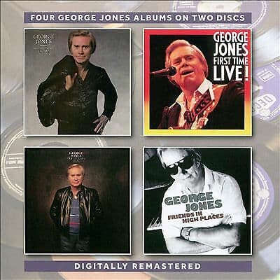 George Jones : Still the Same Old Me/First Time Live!/One Woman Man/Friends…