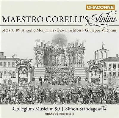 Simon Standage : Maestro Corellis Violins [Collegium Musi CD
