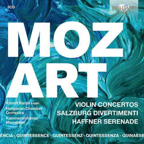 Wolfgang Amadeus Mozart : Mozart: Violin Concertos/Salzburg