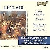 Leclair, Jean-Mariei : Leclair: Violin Concertos, Vol.2 CD