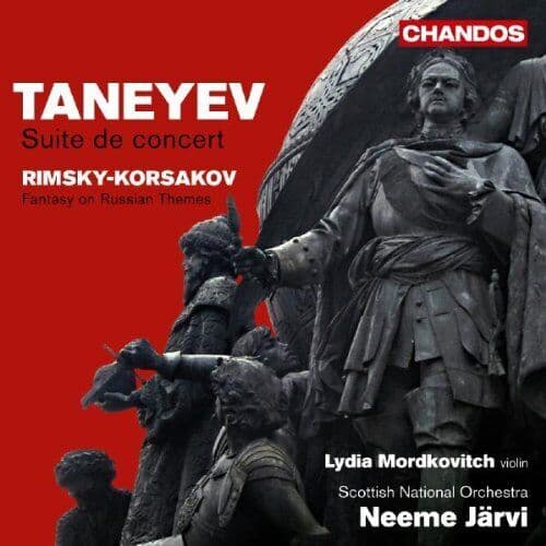 Lydia Mordkovitch : TANEYEV, RIMSKY-KORSAKOV - SUITE DE CONC CD