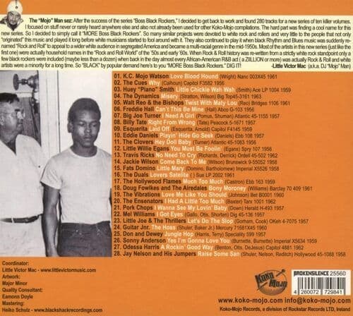 Various Artists : The ‘Mojo’ Man Presents: More Boss Black Rockers: Hey Doll