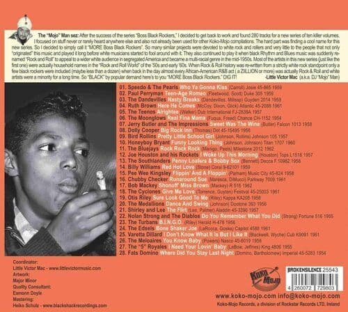Various Artists : The ‘Mojo’ Man Presents: More Boss Black Rockers: Sure Look