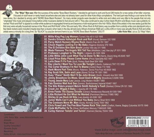 Various Artists : The ‘Mojo’ Man Presents: More Boss Black Rockers: Bim Bam