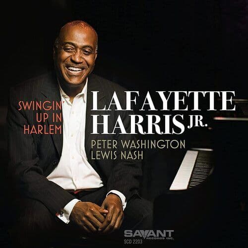 Lafayette Harris Jr. : Swingin’ Up in Harlem CD Album (Jewel Case) (2023)