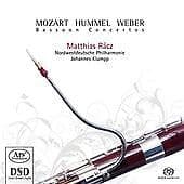 WEBER/MOZART/HUMMEL/RACZ/KLUMPP : Weber/Mozart/Hummel: Bassoon Concertos CD