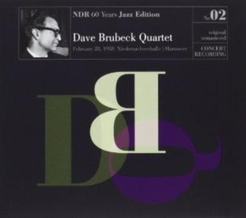 The Dave Brubeck Quartet : February 28, 1958 Hanover CD 2 discs (2013)