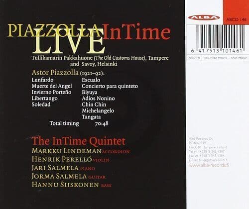 Astor Piazzolla : Piazzolla: Live! CD (2018)