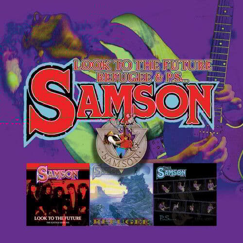 Samson : Look to the Future/Refugee/P.S…. CD Box Set 3 discs (2018)