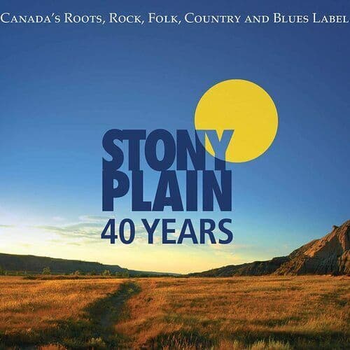 Various Artists : 40 Years of Stony Plain Records CD Box Set 3 discs (2016)
