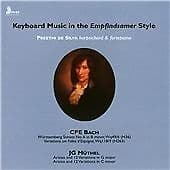 Unknown Artist : Keyboard Music in the Empfindsamer Style CD