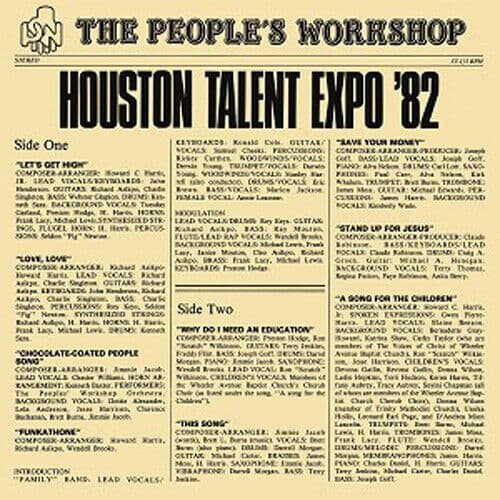 The People’s Workshop : Houston Talent Expo ’82 CD 12″ Album (2016)