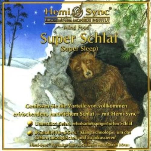 Unknown Artist : Super Schlaf (Super Sleep) - Hemi-Sync - CD