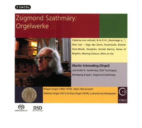 Zsigmond Szathmary : Zsigmond Szathmáry: Orgelwerke CD 2 discs (2019)