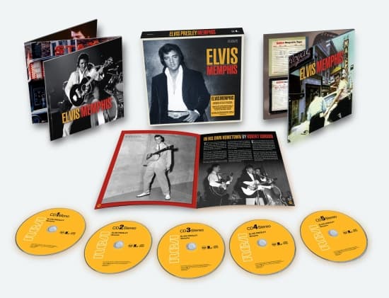 Presley Elvis - Memphis (5CD Boxset) (CD)