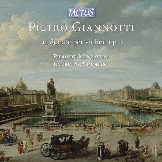 Pierluigi Mencattini Labirinto Arm - Giannotti: 12 Sonate Per Violino So (CD)