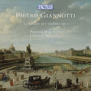 Pierluigi Mencattini Labirinto Arm - Giannotti: 12 Sonate Per Violino So (CD)