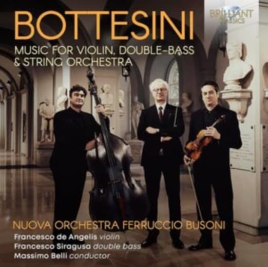 Francesco De Angelis Francesco Sir - Bottesini: Music For Violin, Double (CD)