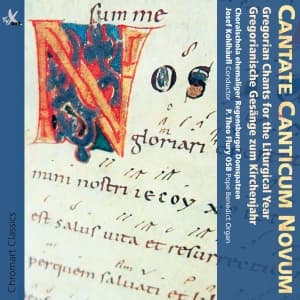 Choralschola Regensburger Domspatze - Cantate Canticum Novum - Gregoriani (CD)