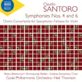 Miniatyrbild 2 av 2: Goias Philharmonic Orchestra Neil - Claudio Santoro: Symphony No. 4 & 6 (CD)
