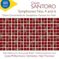 Miniatyrbild 1 av 2: Goias Philharmonic Orchestra Neil - Claudio Santoro: Symphony No. 4 & 6 (CD)