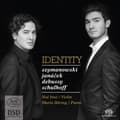 Miniatyrbilde 2 av 2: Debussy/Janacek/Schulhoff/Szymanows - Identity - Works By Violin & Piano