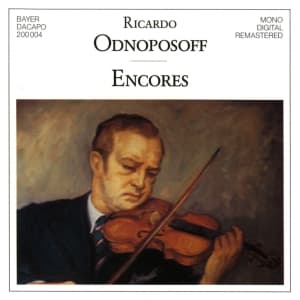 Kreisler/Mozart/Paganini/+ - Ricardo Odnoposoff - Encores (CD)