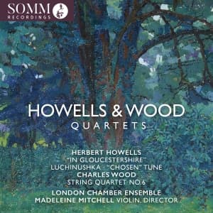 London Chamber Ensemble Madeleine - Howells & Wood: Quartets (CD)