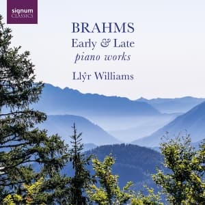 Llyr Williams - Brahms: Early & Late Piano Works (CD)