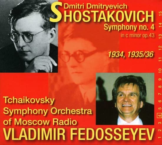 Dmitry Shostakovich - Symphony No. 4 In C-Minor, Op. 43 (CD)