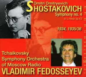 Dmitry Shostakovich - Symphony No. 4 In C-Minor, Op. 43 (CD)