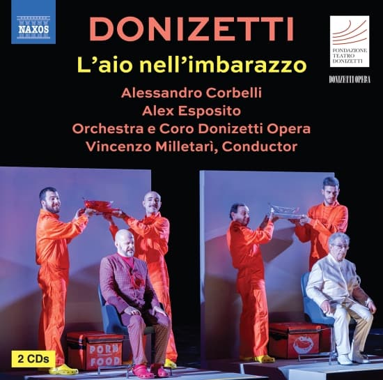 Donizetti Opera Orchestra & Choir - Donizetti: L'aio Nell'imbarazzo (CD)