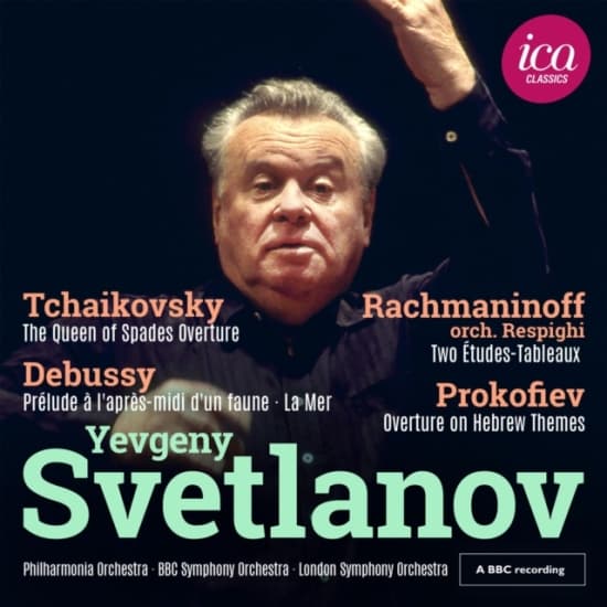 Yevgeny Svetlanov Philharmonia Orc - Debussy, Rachmaninoff, Tchaikovsky (CD)