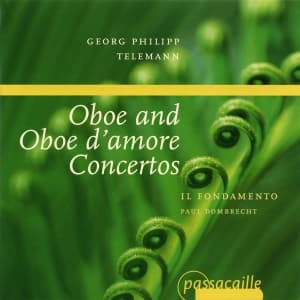 Dombrecht/Il Fondamento - Georg Philipp Telemann - Oboe & Obo (CD)