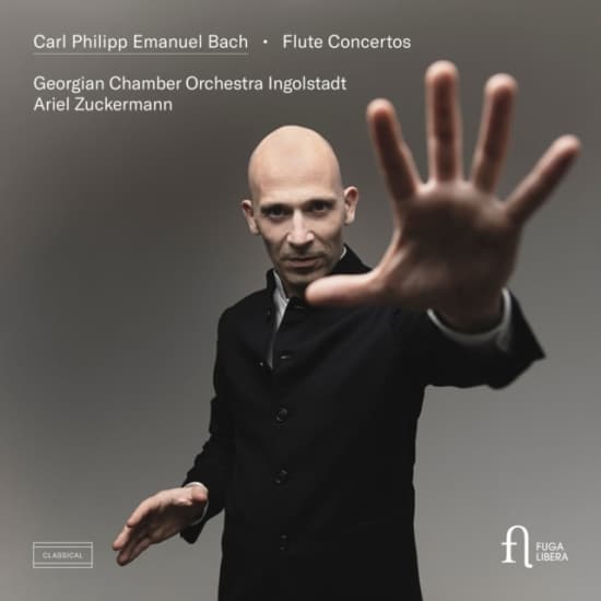 Georgian Chamber Orchestra Ingolsta - C.P.E. Bach: Flute Concertos (CD)