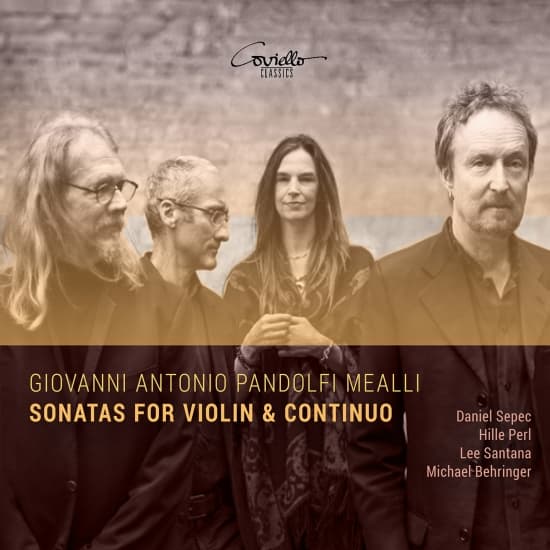 Daniel Sepec Hille Perl Lee Santa - Pandolfi-Mealli: Sonatas For Violin (CD)