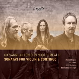 Daniel Sepec Hille Perl Lee Santa - Pandolfi-Mealli: Sonatas For Violin (CD)