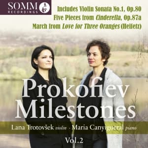 Lana Trotovsek Maria Canyigueral - Prokofiev: Milestones, Vol. 2 (CD)