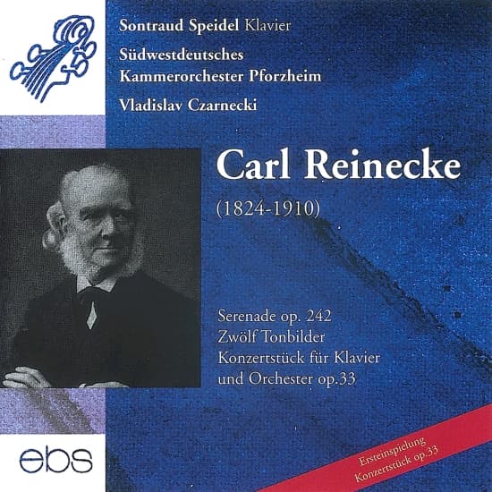 Sontraud Speidel Vladislav Czarnec - Carl Reinecke: Works For String Orc (CD)