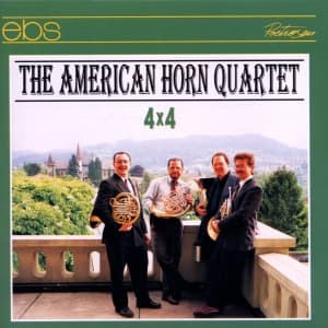 The American Horn Quartet - 4X4 (CD)